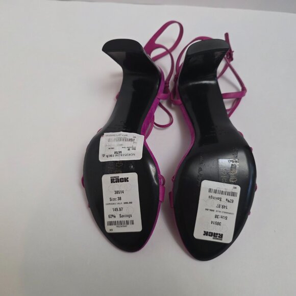 Rag & Bone Vossen Strappy High Heel Sandals in Fuchsia - Picture 15 of 16